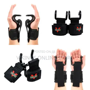 2pcs Lot Weight Lifting Hanger Hand Bar Wrist Straps Glove Weightlifti