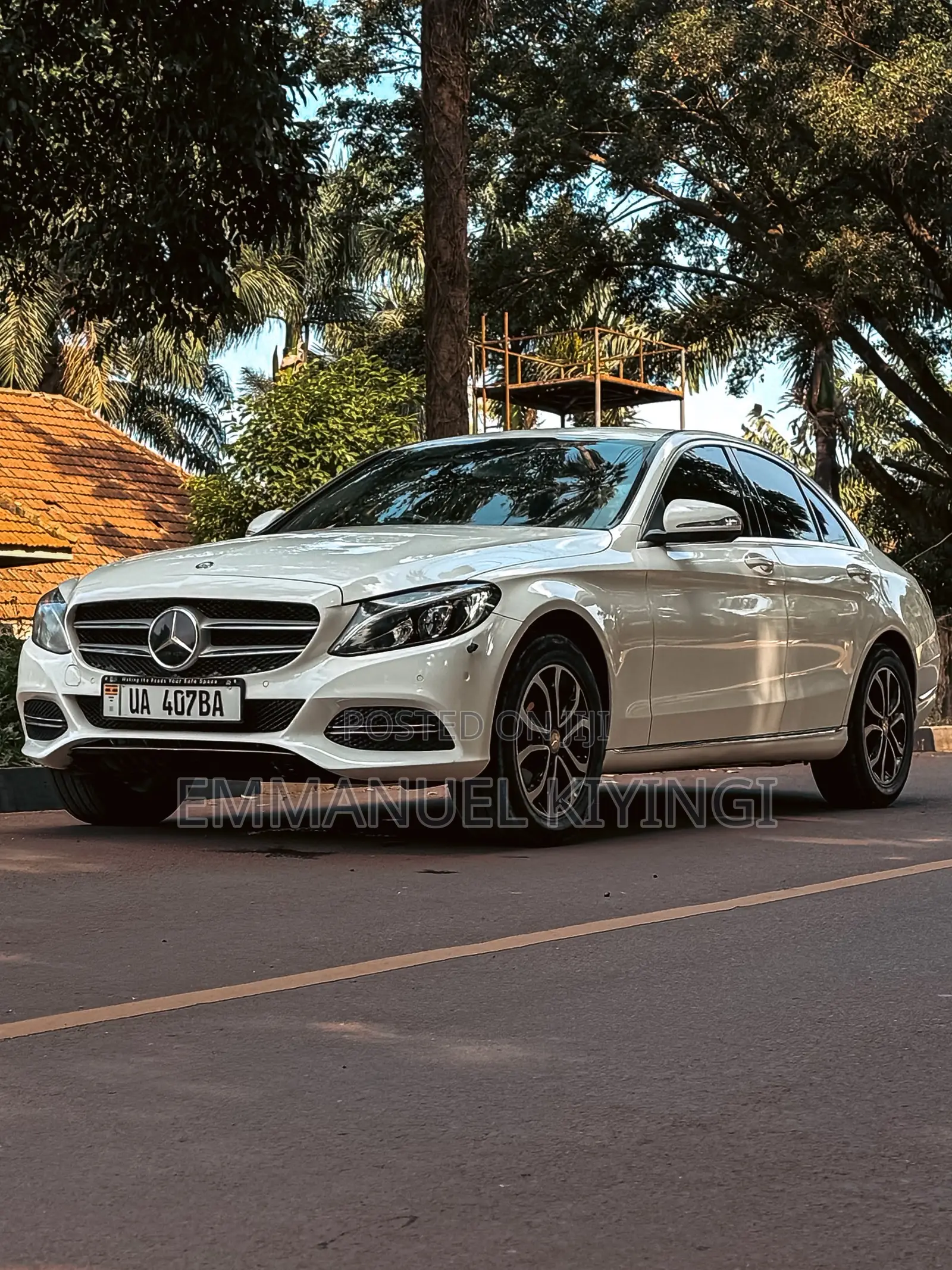 Mercedes-Benz C180 2015 White