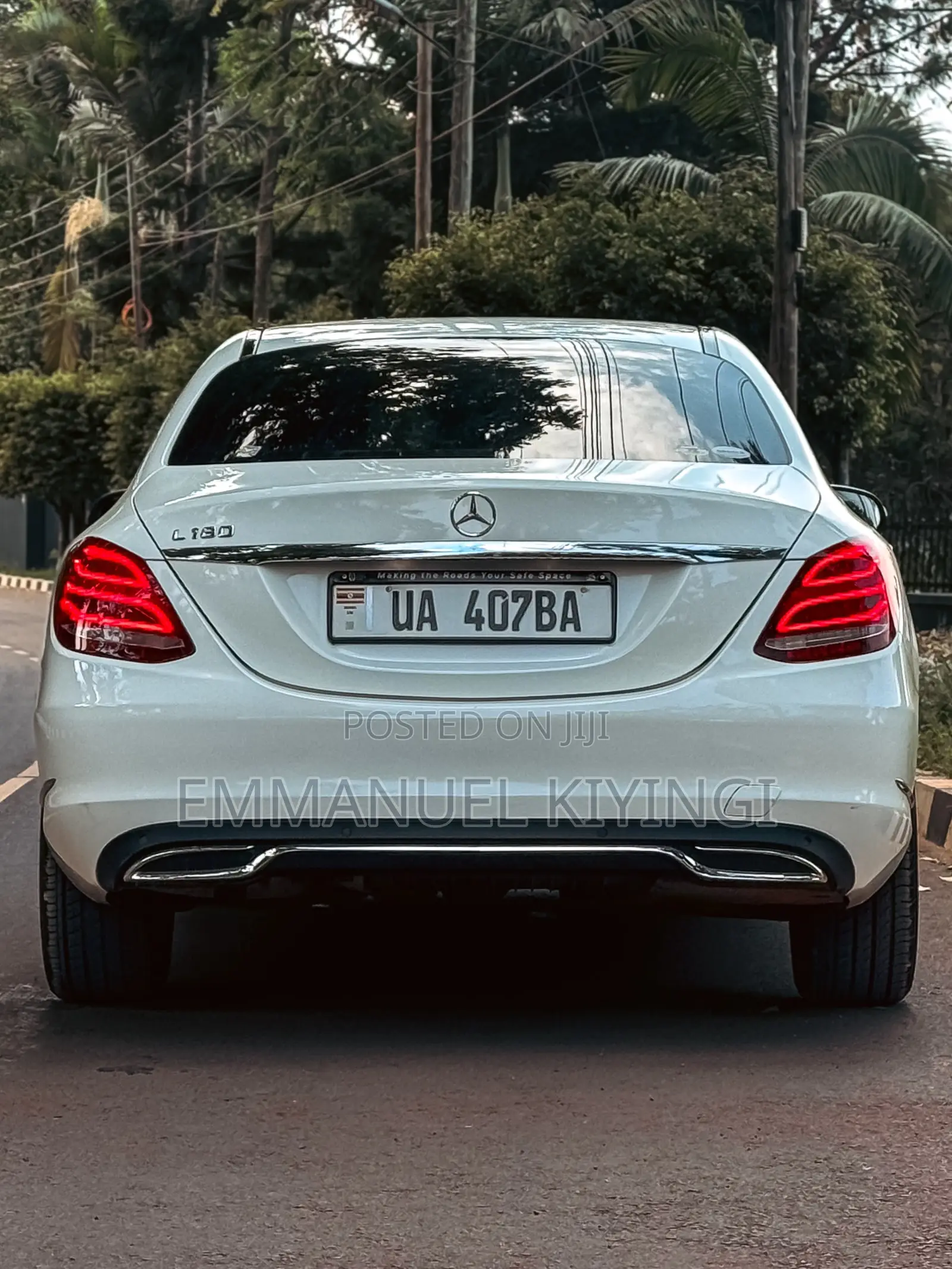 Mercedes-Benz C180 2015 White