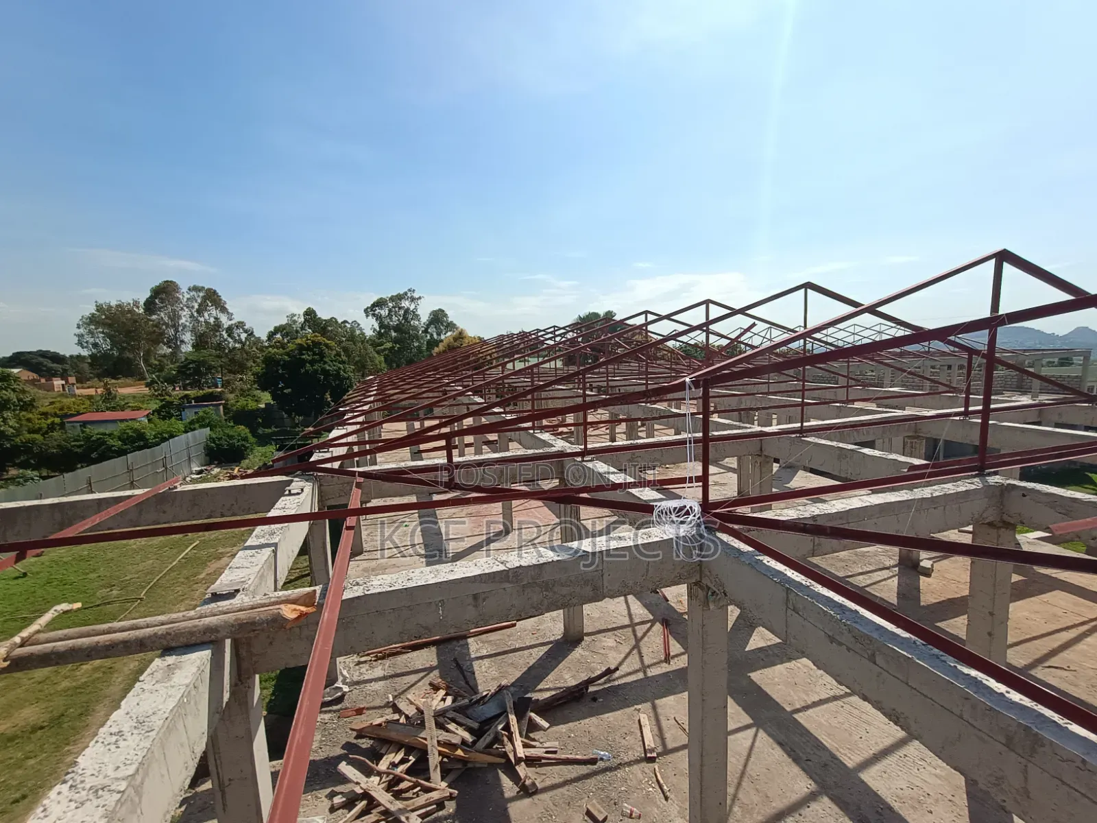 Roofing Steel Frame Roofing
