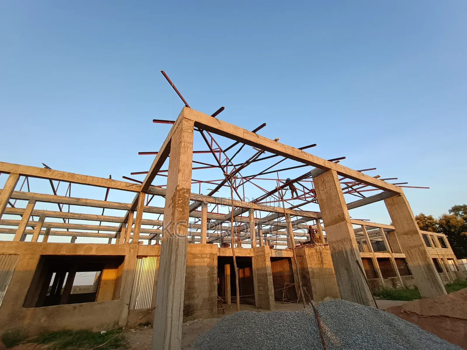 Roofing Steel Frame Roofing