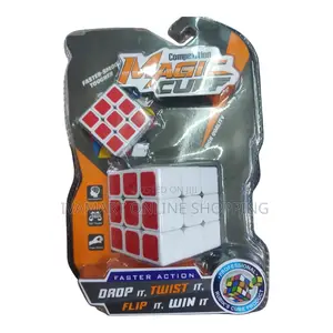 Rubik's Cube Puzzle (2 in 1) - Multicolor