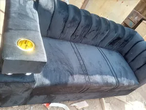 Mordern Black 3 Seater Sofa
