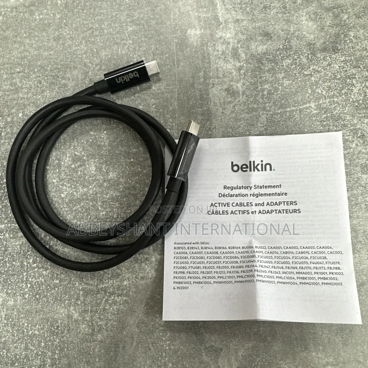 Belkin Connect Thunderbolt 4 Cable