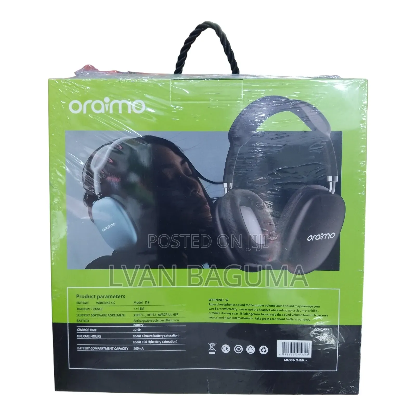 Oraimo Wireless Headphones - Model I12