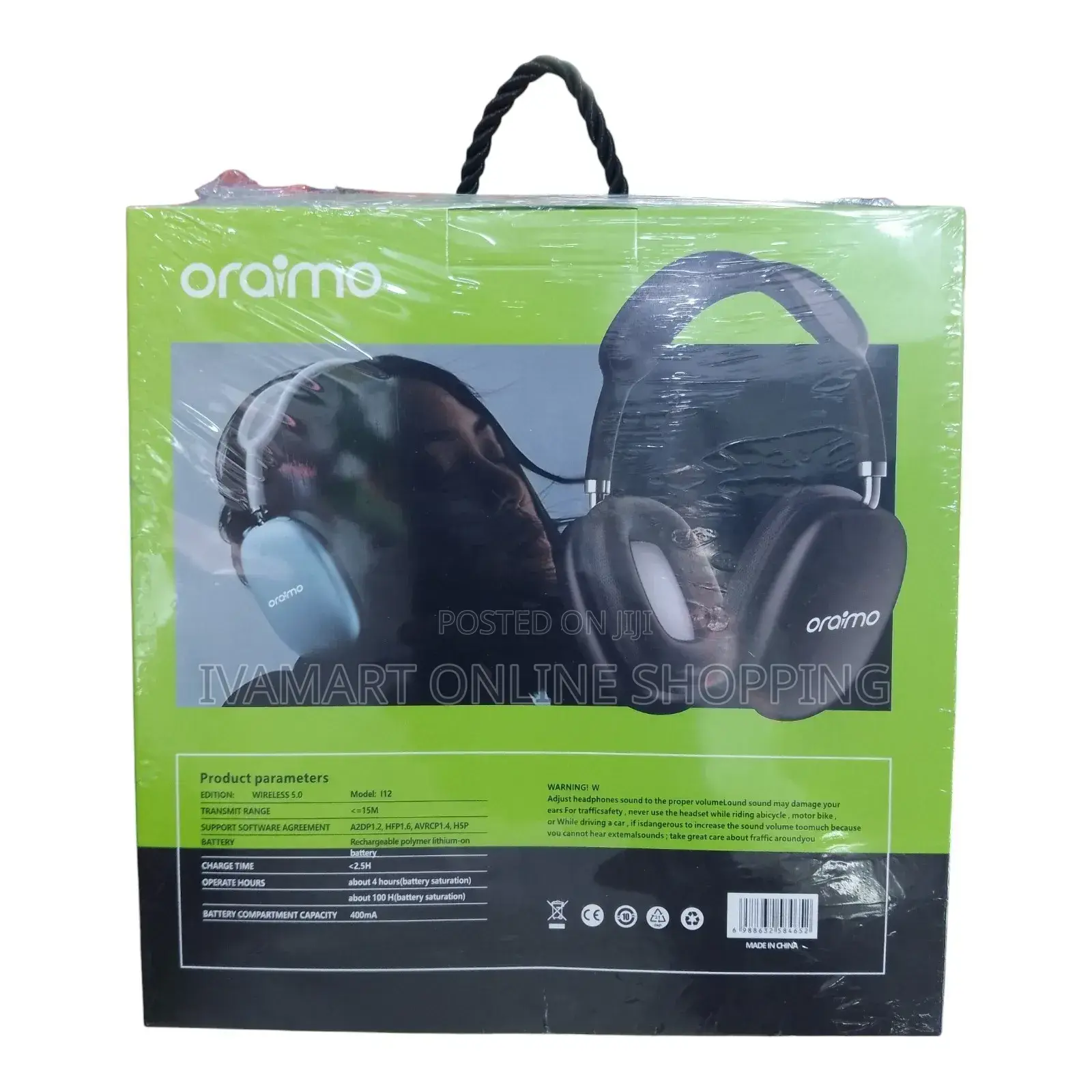 Oraimo Wireless Headphones - Model I12