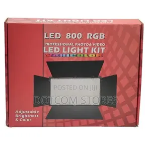 Pro Led 800 *Rgb* Led Video Light Panel