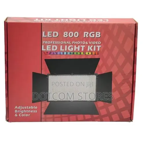Pro Led 800 *Rgb* Led Video Light Panel