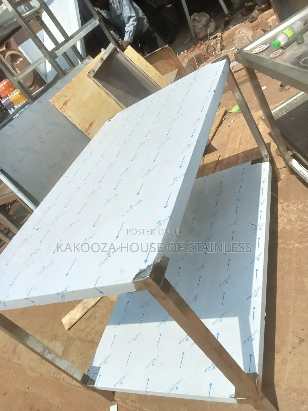 Stainless Steel Working Top Five Fit