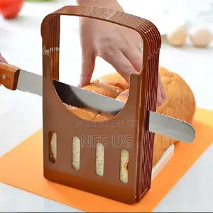 New Toast Bread Slicer Plastic Foldable Loaf Cut Rack