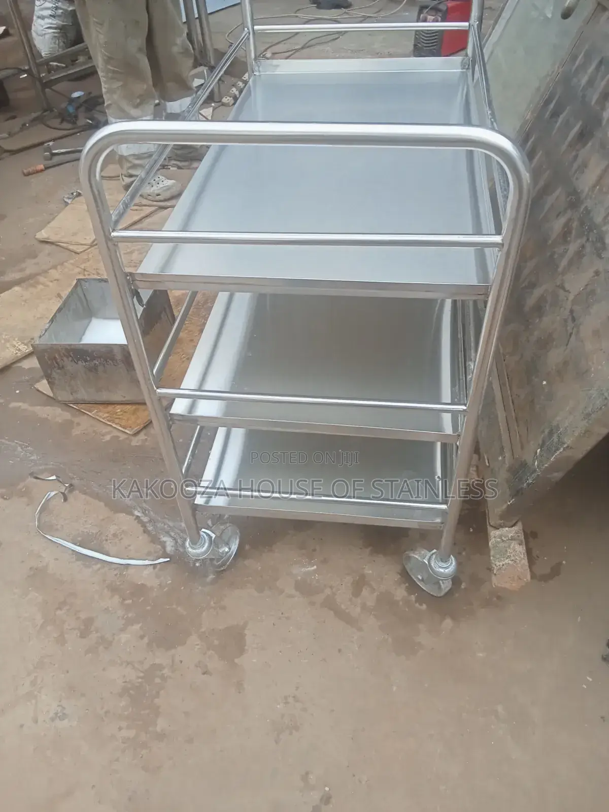 Trolley Stainless Steel Rack