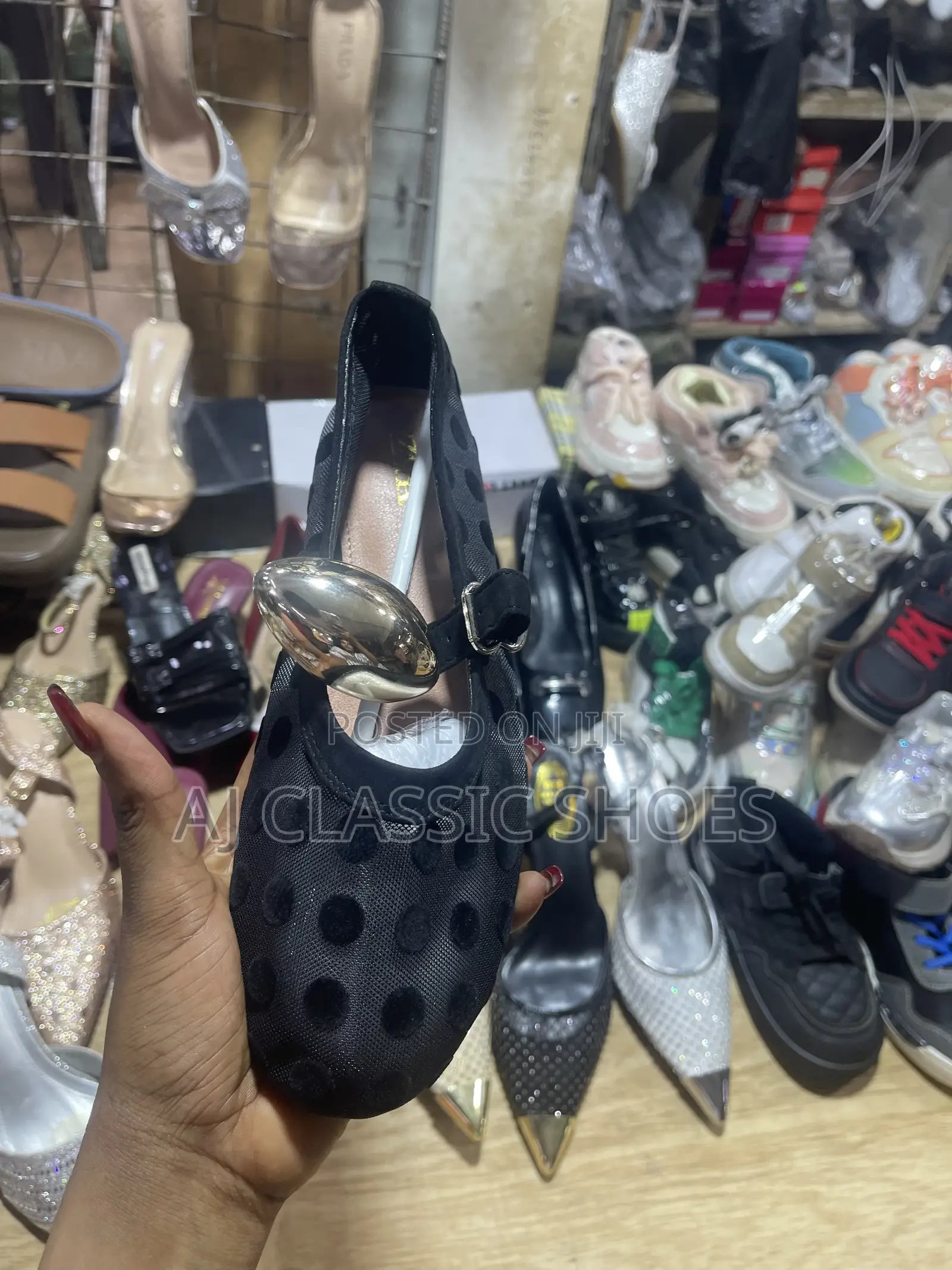Zara Mesh Pump Shoe
