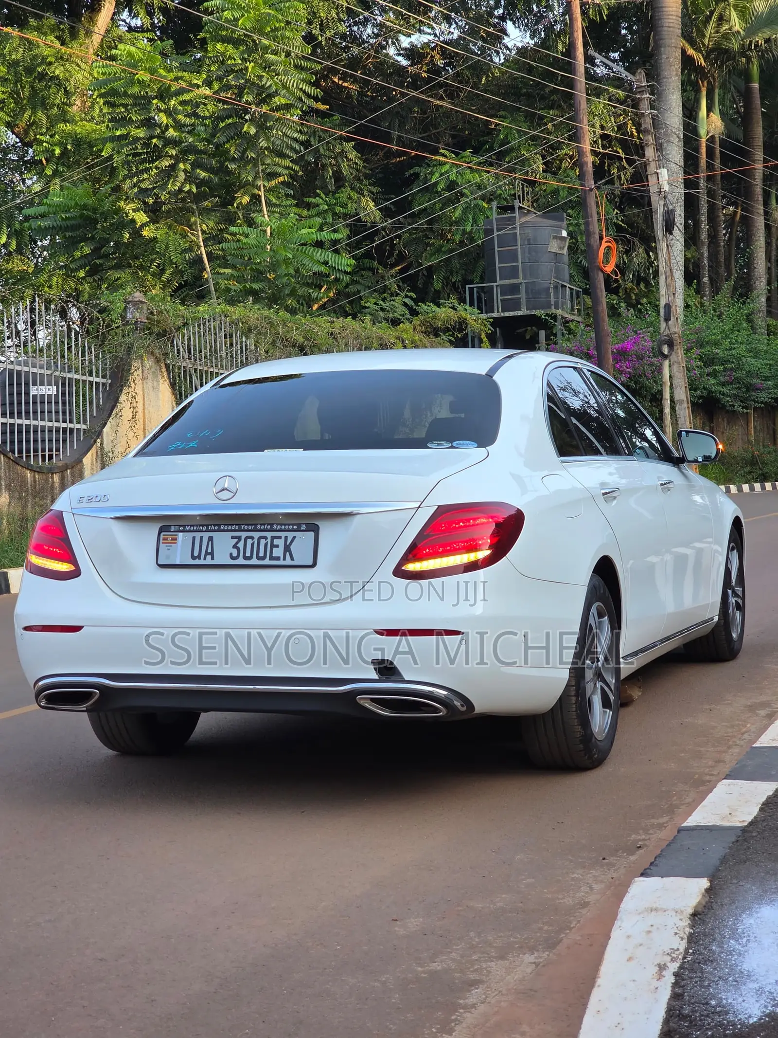 Mercedes-Benz E200 2018 White