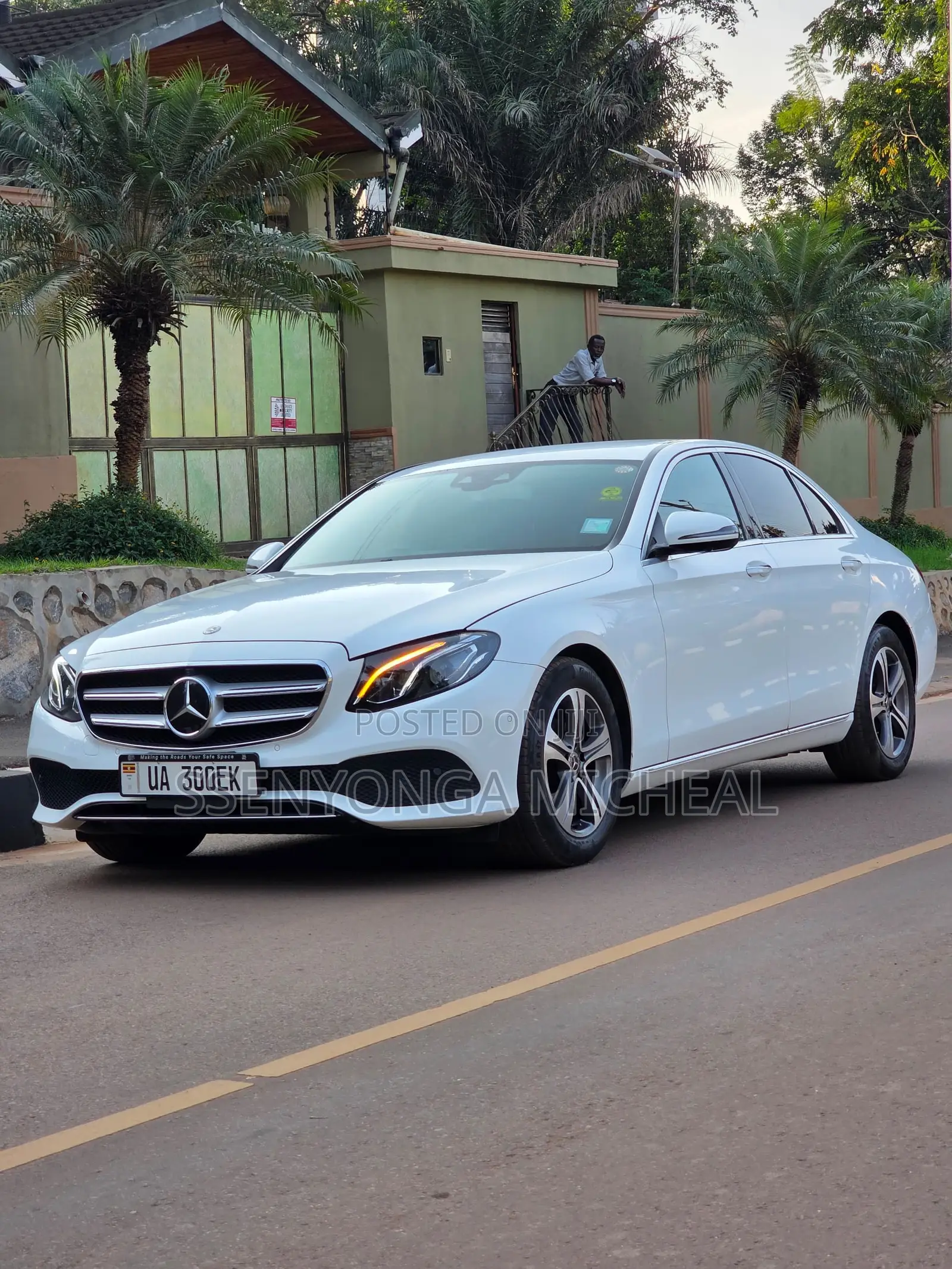 Mercedes-Benz E200 2018 White