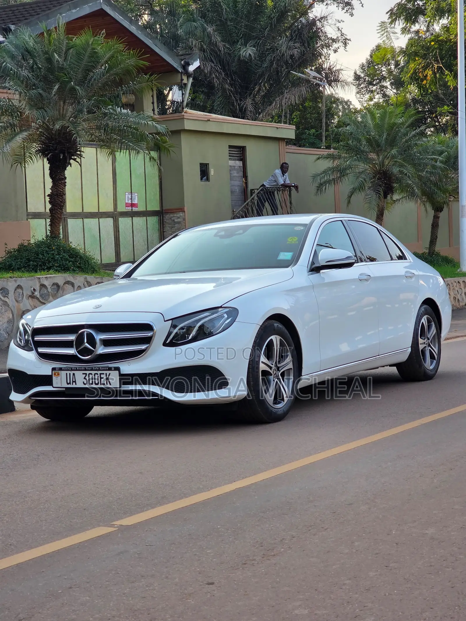 Mercedes-Benz E200 2018 White