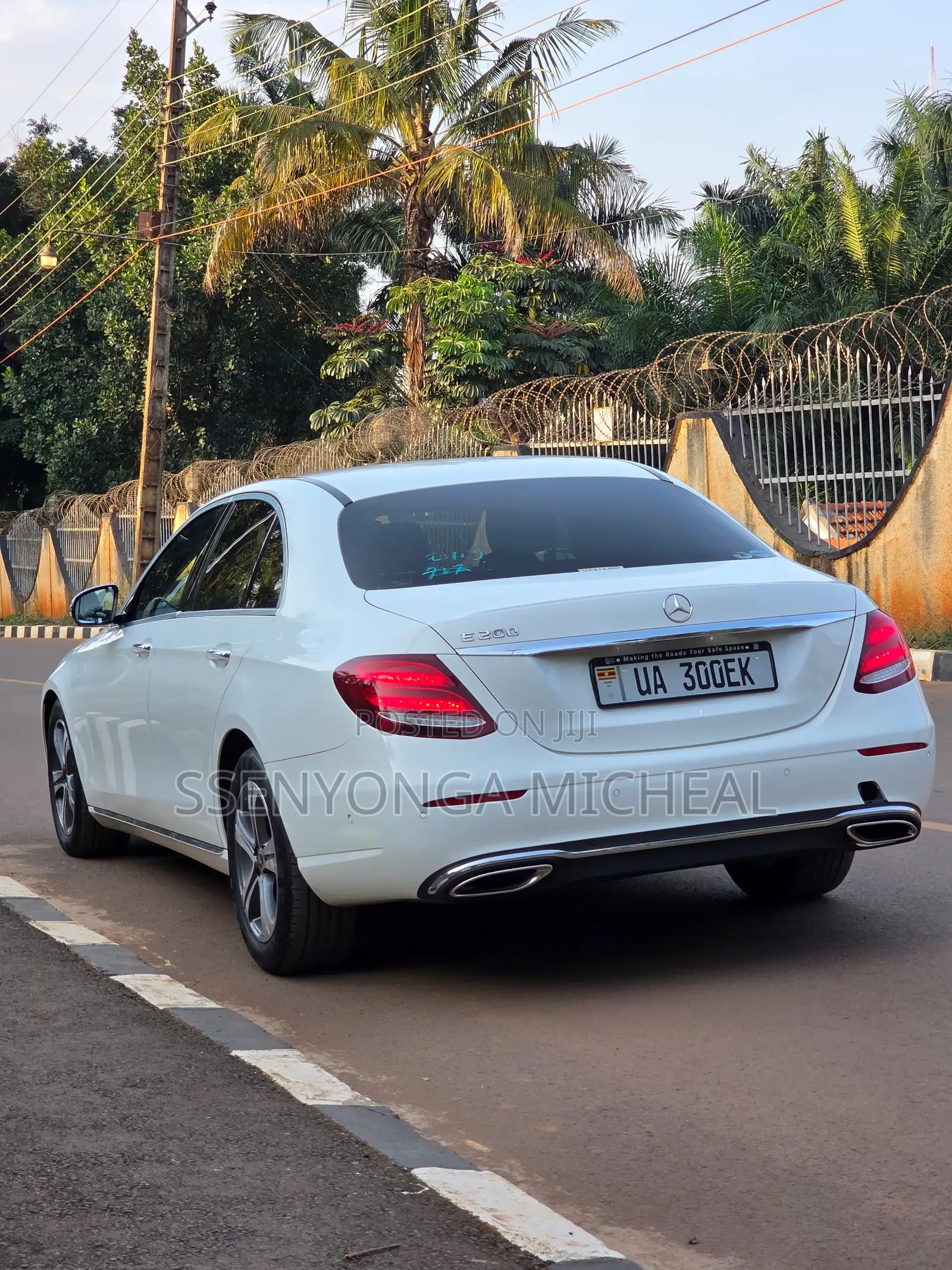 Mercedes-Benz E200 2018 White