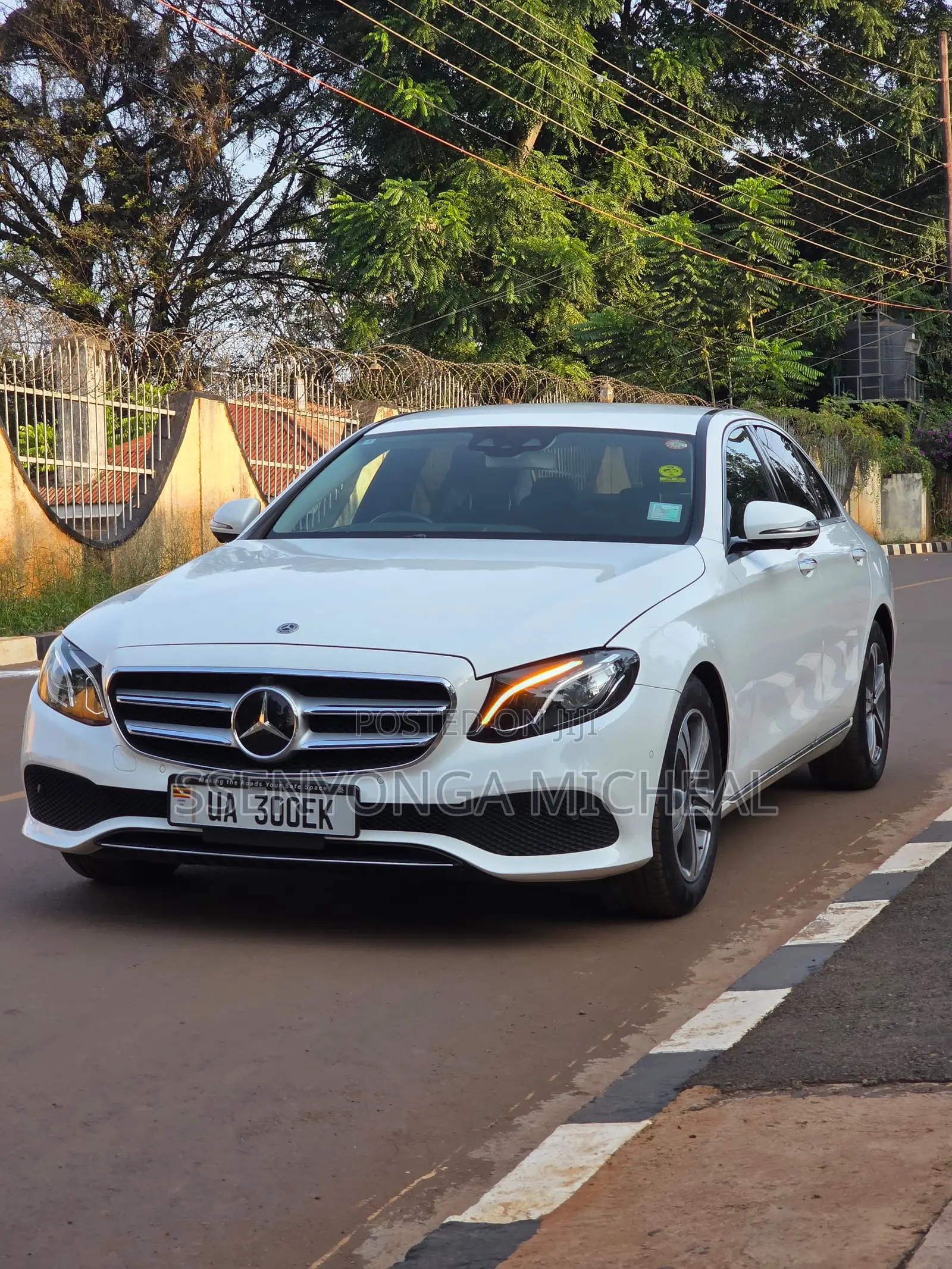 Mercedes-Benz E200 2018 White