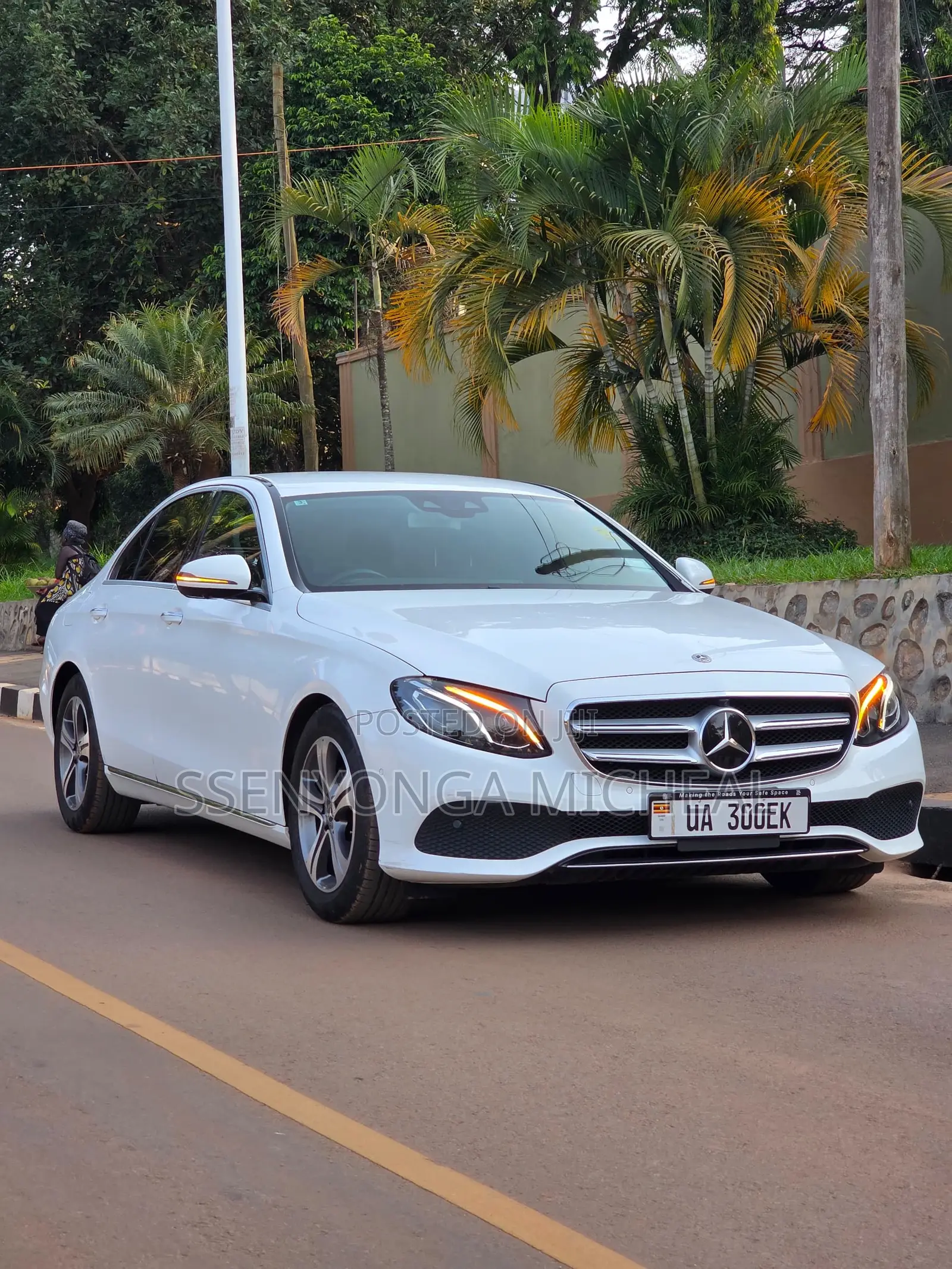 Mercedes-Benz E200 2018 White