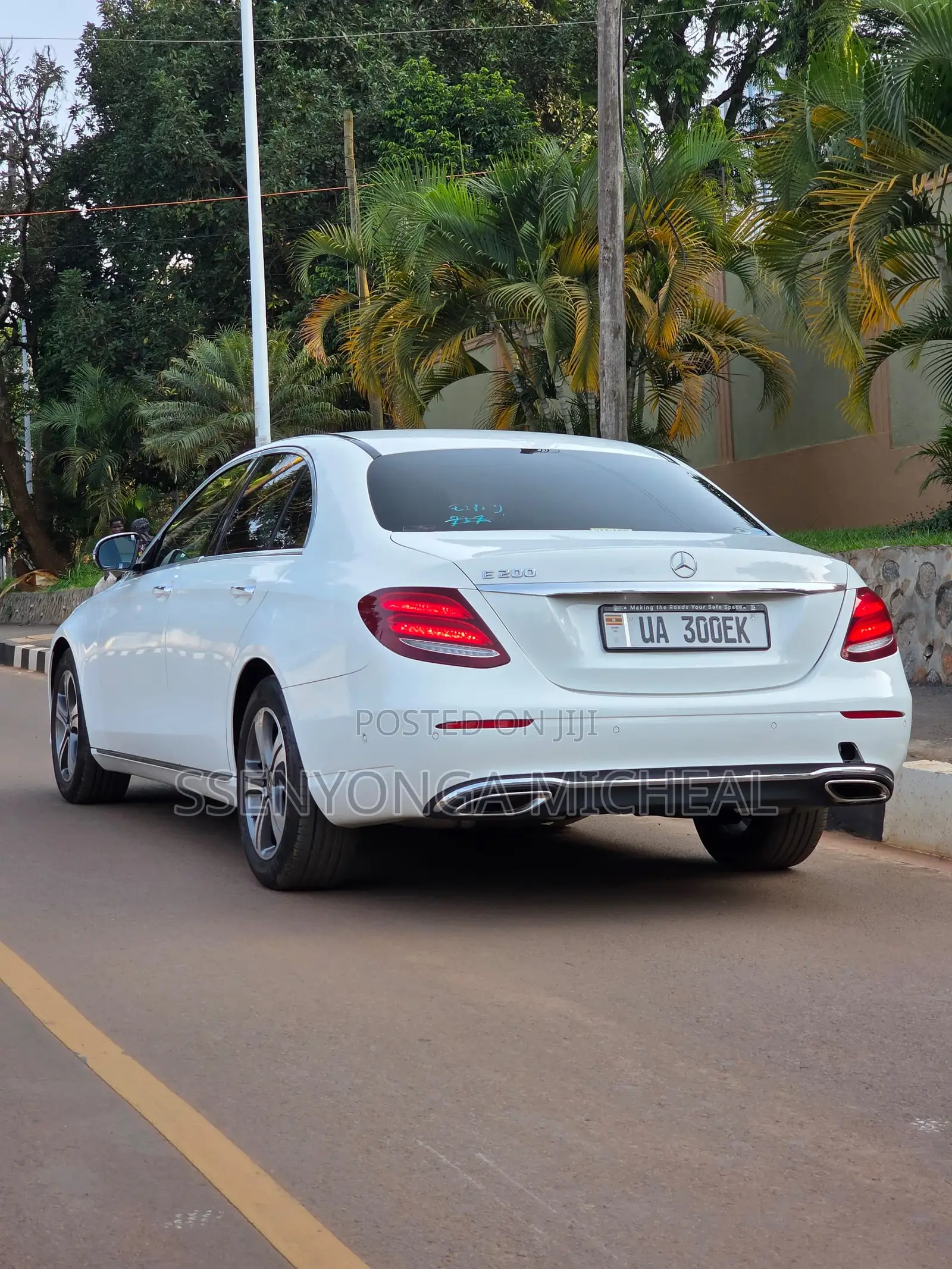 Mercedes-Benz E200 2018 White