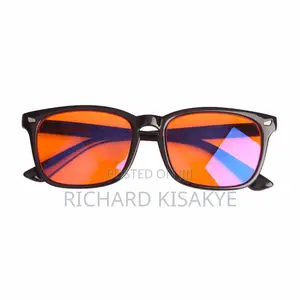 Orange Lens Gaming Glasses Anti Blue Light Night Vision Comp. Eyewear