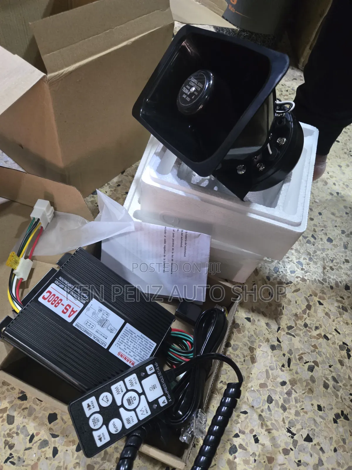 Federal Signal Remote Control Siren Amplifier System