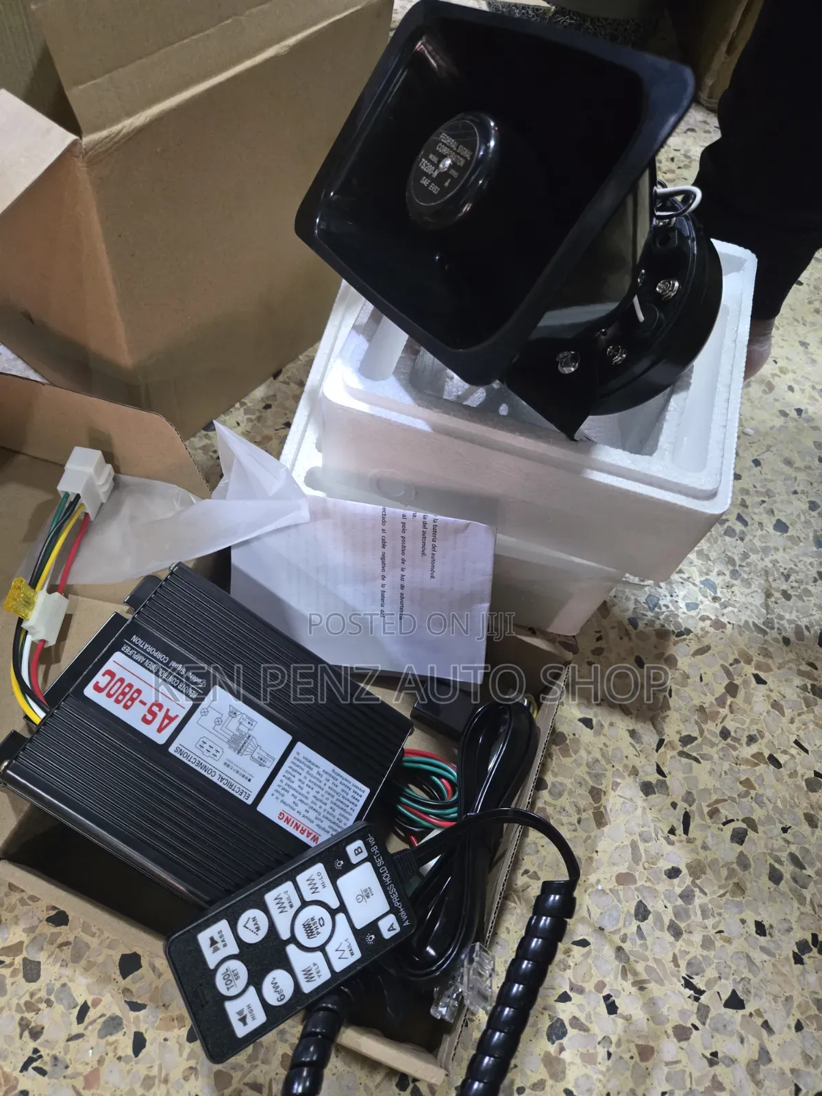 Federal Signal Remote Control Siren Amplifier System