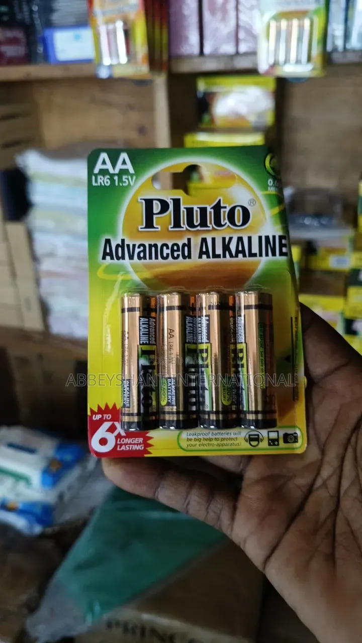 Pluto Advanced Alkaline Aa Batteries