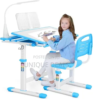 Artist Hand Kids Study Desk and Chair Set