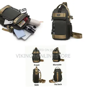 Tactical Sling Backpack, Large Capacity Crossbody Shoulder Bag