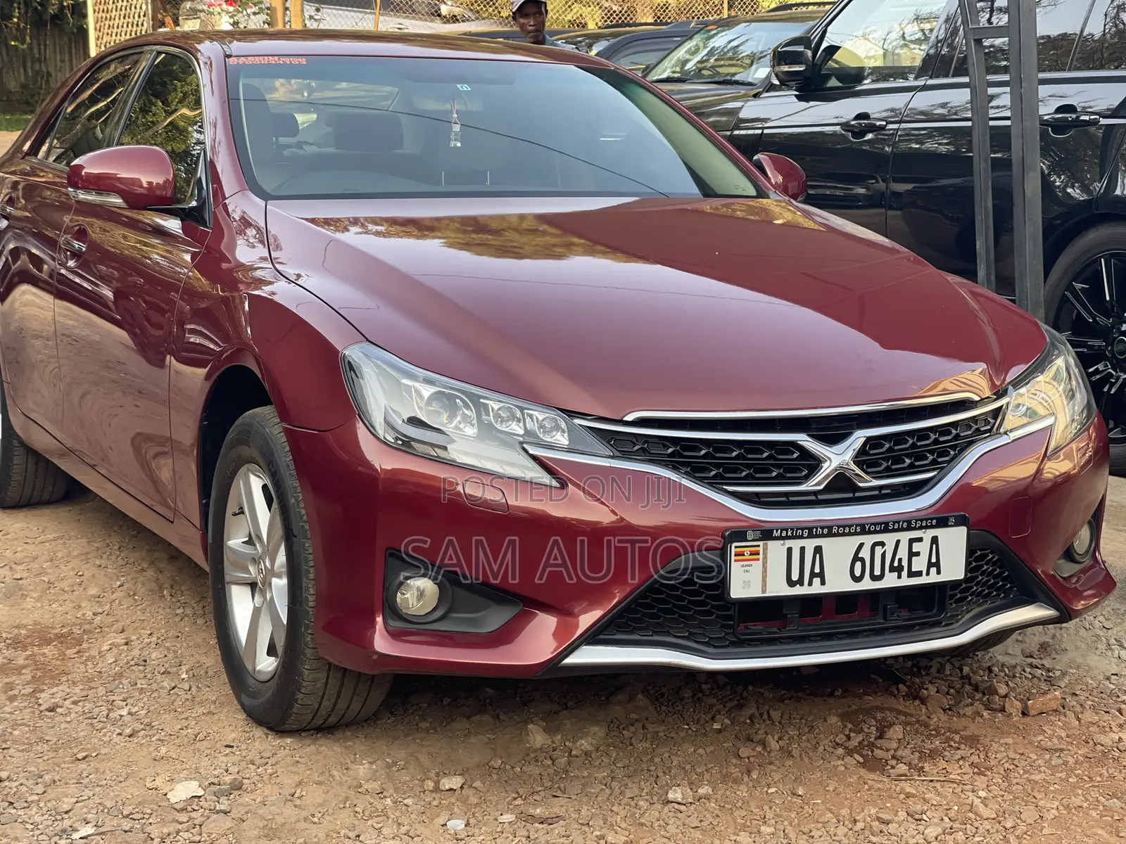 Toyota Mark X 2011 Red