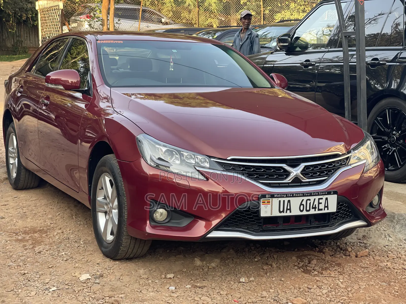 Toyota Mark X 2011 Red