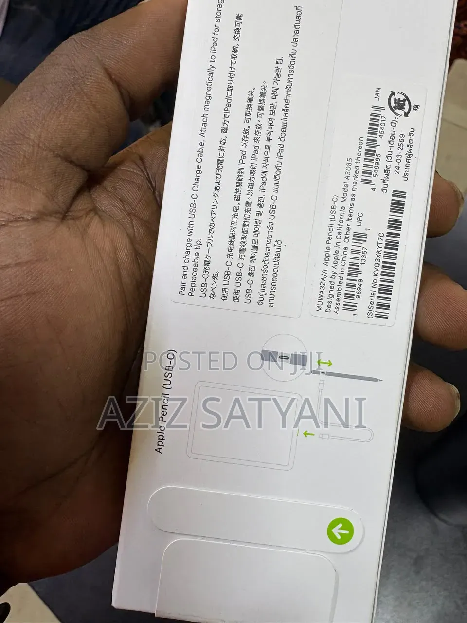Apple Pencil Type C Original 2nd Generation