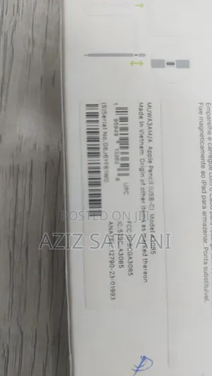 Apple Pencil Type C Original 2nd Generation