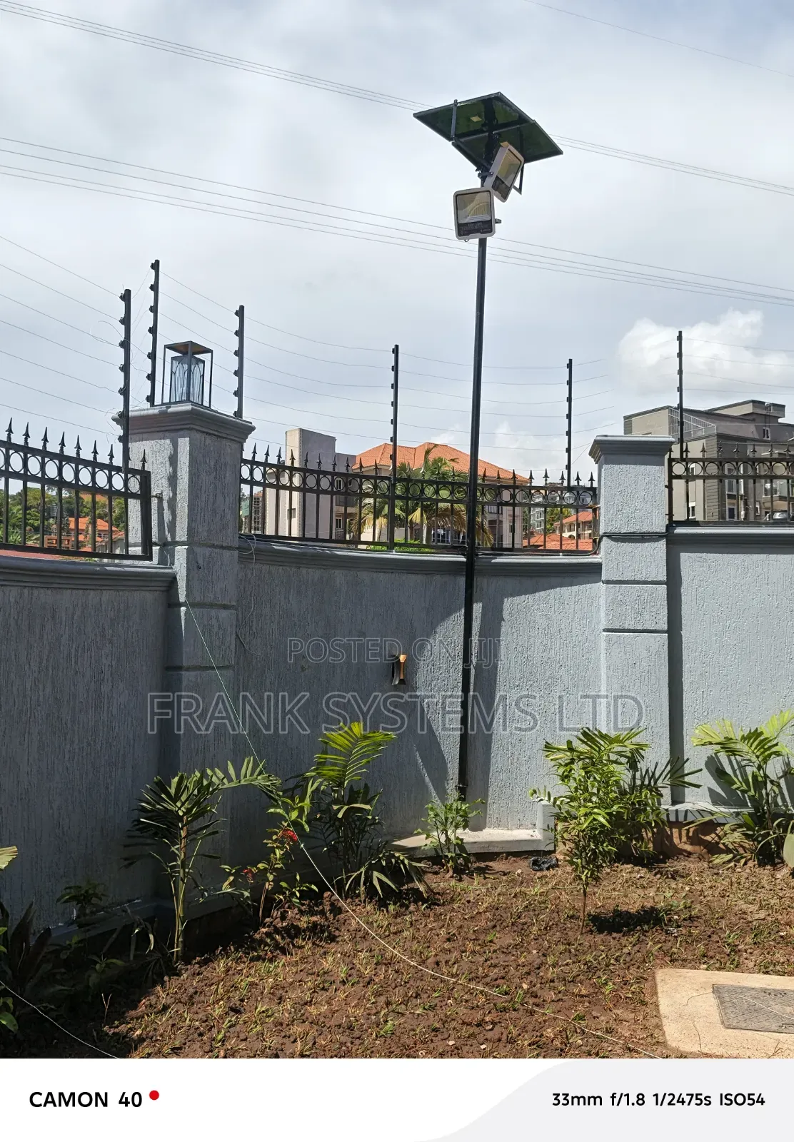 Electric Fence Installation on Ntinda Apartments