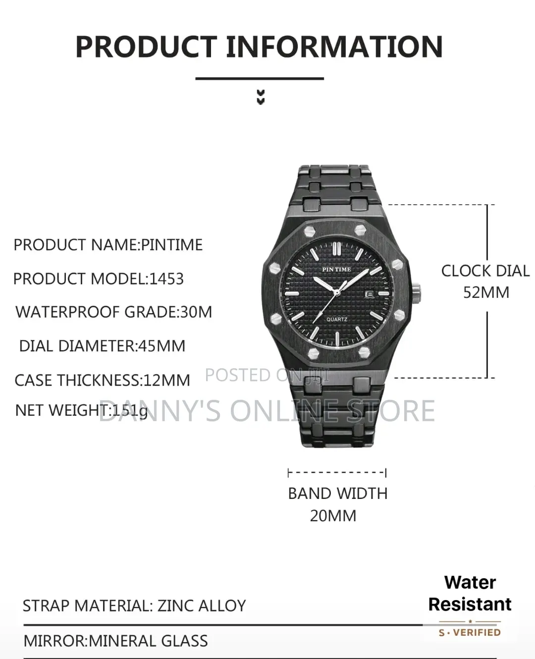 Luxurious Golden Dial and Case With a Silicone Strap,