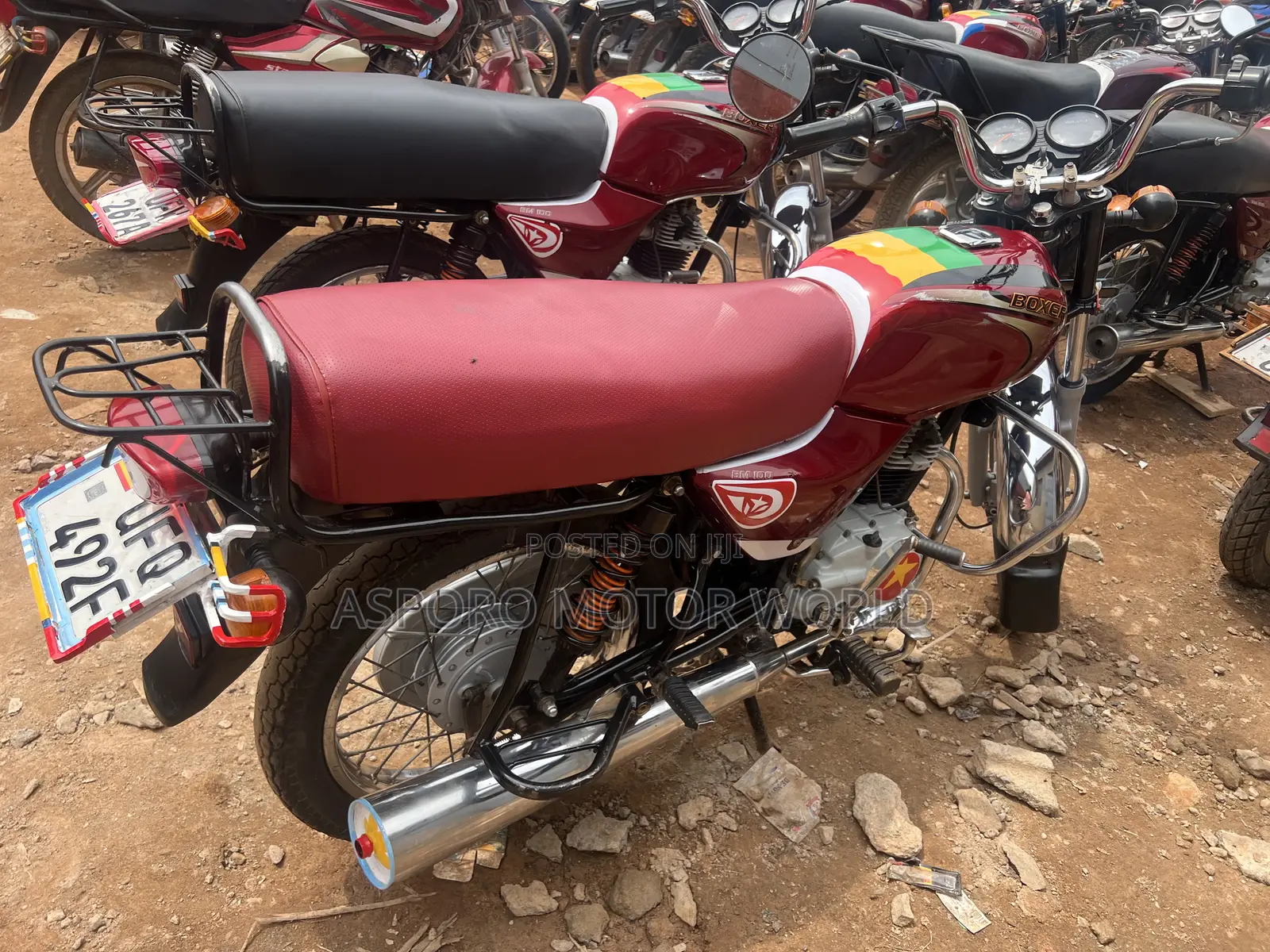 Bajaj Boxer 100 2023 Red