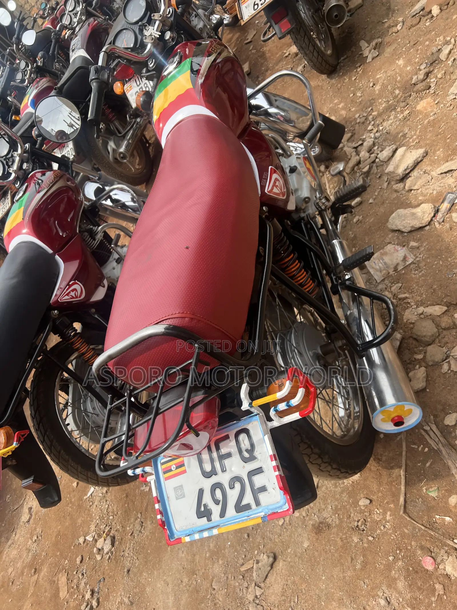 Bajaj Boxer 100 2023 Red