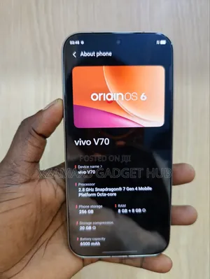 Vivo V70 256 GB Gray