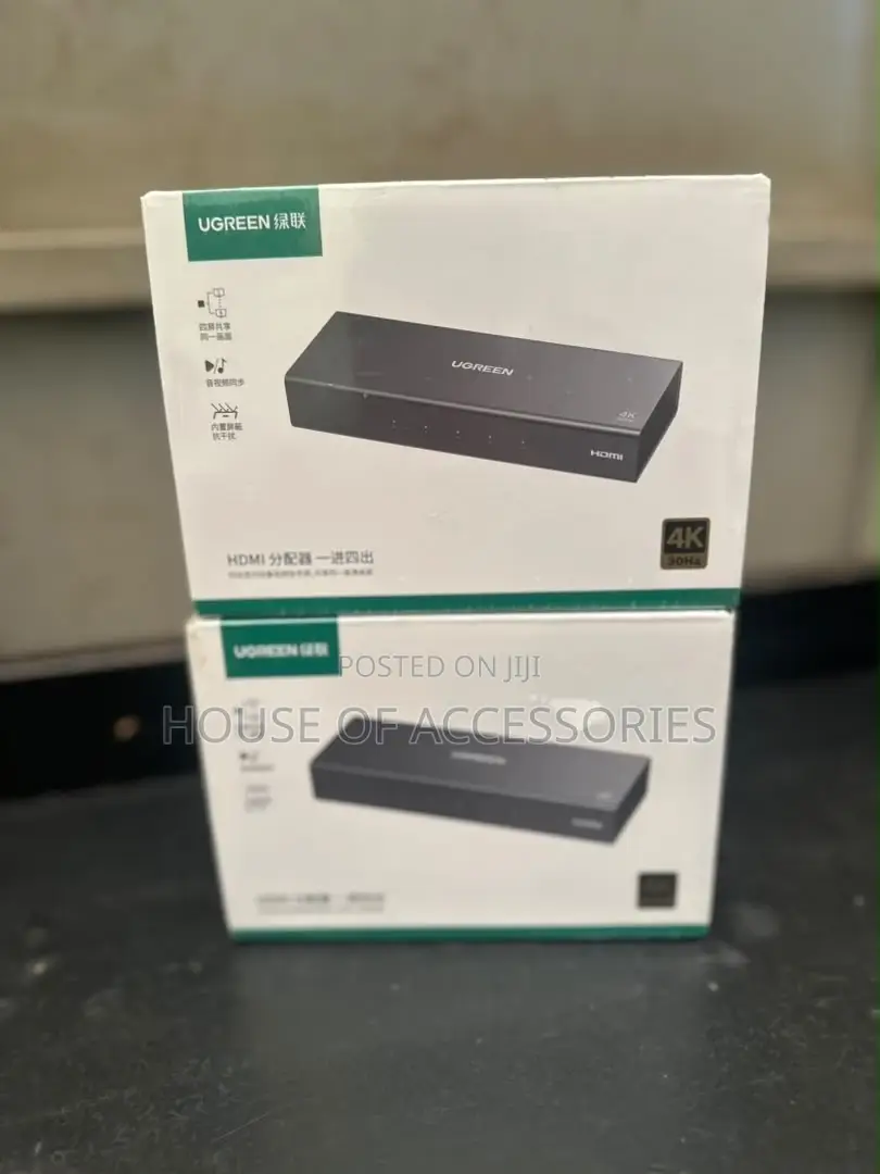 Hdmi Splitter 4way Green