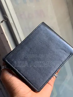Montblanc Leather Wallet Features a Prominently Embossed Logo
