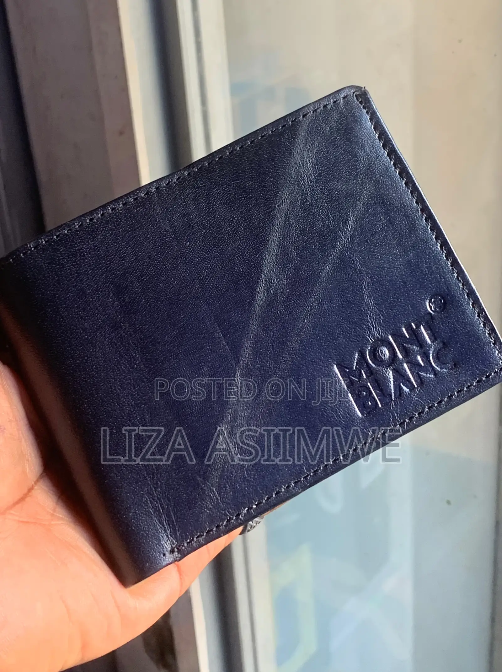 Black Montblanc Wallet Is Crafted From Smooth Leather