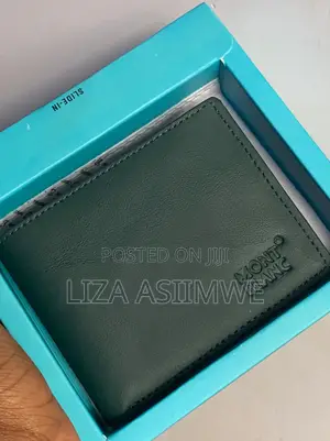 Montblanc Meisterstück Wallet Crafted From British Green Leather