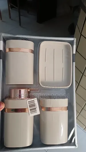 Piece Bathroom Accessory Set