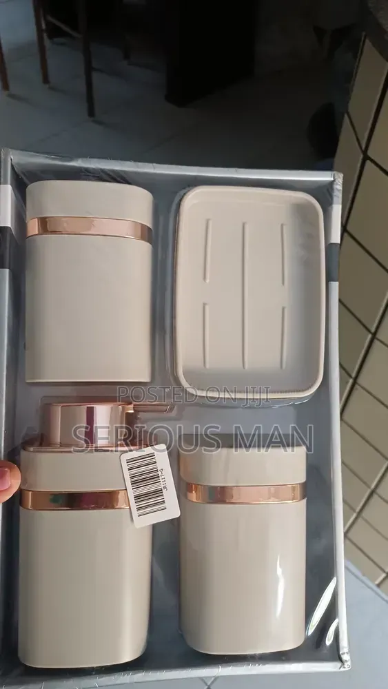 Piece Bathroom Accessory Set