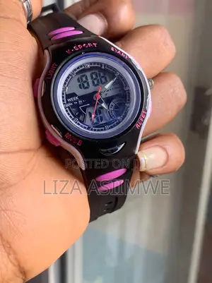 K-sport Kids Watch With Both Digital And Analog Displays