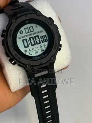 Men’S Digital Sports Watch Featuring a Durable Silicone Band