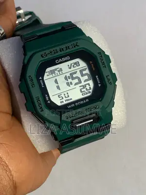 Men’S Casio G-Shock Digital Watch Notable for Its Square Case Design