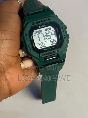 Men’S Casio G-Shock Digital Watch Notable for Its Square Case Design