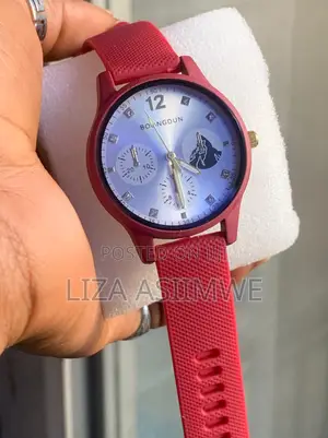 Kids Quartz Watches Feature Silicone Bands And Round Cases.