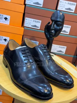 Gucci Noir Prestige – Black Pure Leather Gentle Shoe